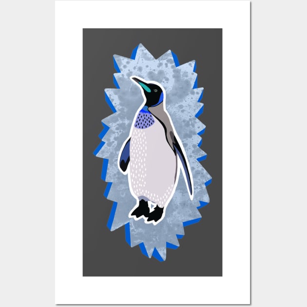 Penguin Wall Art by Réka Sajó